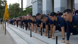 CTC II21 Cadet Graduation Run  California Highway Patrol [upl. by Yelnikcm483]