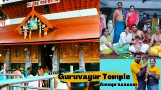 Annaprasanam  Guruvayur VLOG Tamil  Annaprashan in Guruvayur  Guruvayur Temple Timings  Choroonu [upl. by Niuq946]