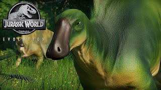 Ouranosaurus  All Skins Showcased  Jurassic World Evolution [upl. by Jesh]