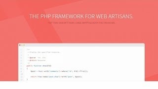 Tutoriel Laravel  Découverte du framework Laravel [upl. by Nahgeam40]