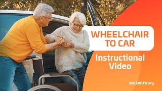 Wheelchair to Car Instructional Video [upl. by Aelrac]