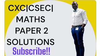 CXCCSECMATHS 2024 PAPER 2 SOLUTIONS LINEAR PROGRAMMING CXC CSEC LINEAR PROGRAMMING [upl. by Enajiram]