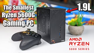 The Smallest Ryzen 5600G Gaming PC Its Incredible [upl. by Nolyar]