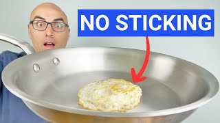 Eggs Sticking to Stainless Steel The 1 Mistake to Avoid [upl. by Aundrea]