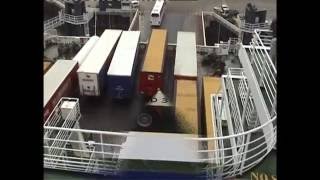 Rotterdam to Hull onboard PampO Ferries Pride of Rotterdam Part 1 [upl. by Marelda]