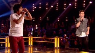 The Voice UK 2013  Karl Michael Vs Nadeem Leigh Battle Performance  Battle Rounds 3  BBC One [upl. by Adnorrehs]