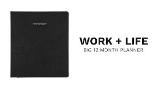 Work  Life City Chic Happy Planner Big Vertical Hourly Layout 12 Months  PPMBD12014P [upl. by Pelagias534]