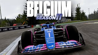 EPIC Battle On The LAST Lap  F1 23 RFL Belgium League Race [upl. by Yttocs]