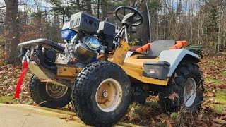 Cud Cadet Mud Mower Build JunkYard Free Parts [upl. by Yenar]