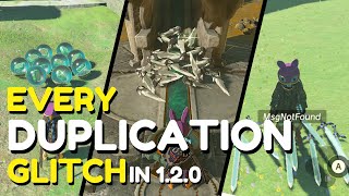 Every DUPLICATION Glitch In 120 How to Dupe Items Devices and Weapons  Tears of the Kingdom [upl. by Margeaux]