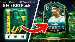 81 x100 amp 84 x10 WINTER WILDCARD PACKS 😱 FC 24 Ultimate Team [upl. by North273]