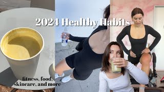 2024 Healthy Habits  fitness food skincare amp other wellness routines to help me reach my goals [upl. by Hadwin]