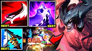 AATROX TOP NEW META BUILD AATROX IS NOW UNSTOPPABLE  S13 Aatrox TOP Gameplay Guide [upl. by Silvestro]