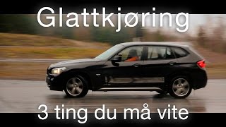 Glattkjøring Slik kjører du på glatt føre [upl. by Breana]