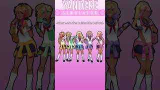 What were the bullies like before  Yandere Simulator shorts [upl. by Sheryl]