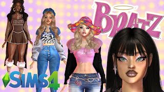 Creating BRATZ Dolls Inspired Sims  Sims 4 Createasim [upl. by Yngiram]