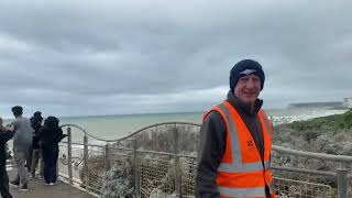 Seven Sisters cliff Eastbourne 29 Oct 2024 [upl. by Alfreda]