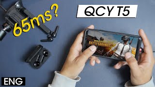 QCY T5 Low LatencyGaming mode  Will it go 65ms [upl. by Larianna]