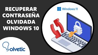 Recuperar Contraseña Olvidada de Windows 10 8  Eliminar Contraseña Inicio de Sesion [upl. by Dorsman]