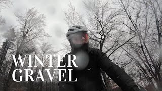 Nässe Kälte WintergravelTour zum Chiemsee [upl. by Bokaj871]