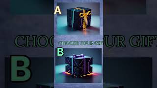 Chose your gift box  gift chooseyourgift gifts youtubeshorts choosebox [upl. by Aihsirt]