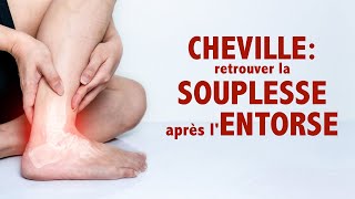 CHEVILLE retrouver la SOUPLESSE après une entorse niv débutant [upl. by Sedicla592]