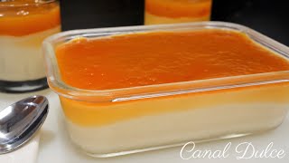 POSTRE CREMOSO SIN HUEVO SIN HORNO Y LISTO EN 3 MINUTOS FÁCIL Y ECONÓMICO [upl. by Rundgren]