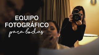 Equipo fotográfico para bodas [upl. by Eejan930]