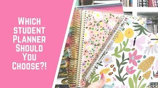 Which Student Planner Should You Choose Happy Planner vs Erin Condren vs Plum Paper [upl. by Mckinney]