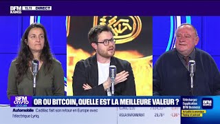 BFM Crypto le Club  Or ou Bitcoin quelle est la meilleure valeur refuge [upl. by Gleason]