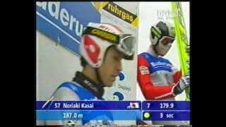 Noriaki Kasai 1955 m Oberstdorf 2001 [upl. by Hoshi68]