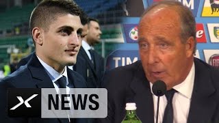 Giampiero Ventura quotMarco Verratti ist ein Juwelquot I Italien  Albanien I WMQualifikation [upl. by Jemine805]