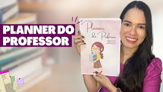 PLANNER DO PROFESSOR Como usar [upl. by Quartana]