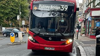 LF24 ZHHGo Ahead London 24Reg BYD D8UR ADL Enviro200EV [upl. by Annyahs]