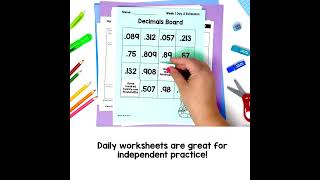 Teaching 5th Grade Place Value Worksheets Activities Lesson Plans [upl. by Rodenhouse]