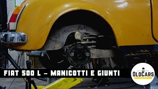 Montaggio Giunti Elastici e Manicotti Semiassi Fiat 500 Epoca Fiat 126 [upl. by Ellehsar]