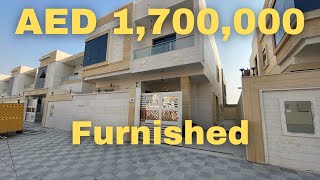 TOURING Fully Furnished 5 BHK Villa For Sale In Al Yasmeen Ajman UAE [upl. by Beverley251]