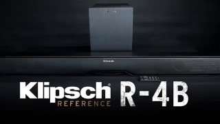 Klipsch Reference R4B Soundbar with Wireless Subwoofer [upl. by Gaither]