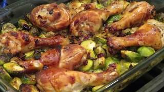 Cooking  boiled chicken drumstick roast [upl. by Aiynat]