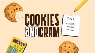 CEG2136  Cookies amp Cram Fall 2021 [upl. by Jannelle558]