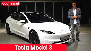 Tesla Model 3 2024  Prueba  Test  Review en español  cochesnet [upl. by Thomasine]