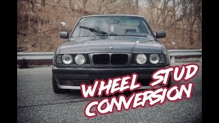 E34 Wheel Stud Conversion [upl. by Mccarty]