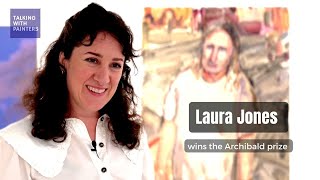 Laura Jones winner of the 2024 Archibald Prize talks with Maria Stoljar [upl. by Magel]