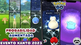 DITTO SHINY EN DICIEMBRE 2023 EN POKEMON GO  EVENTO REGRESO A KANTO [upl. by Nnaer]