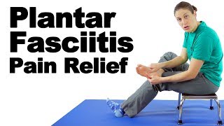 Plantar Fasciitis Treatment with Massage Stretches amp Exercises  Ask Doctor Jo [upl. by Odranar]