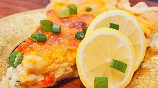 Creamy Seafood PieSeafood Quiche  SHRIMP SALMON CRAB LOBSTER  SUPER BOWL APPETIZER RECIPES [upl. by Eehtomit703]