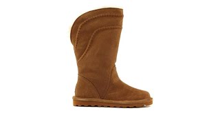 BEARPAW Lea Suede Whipstitch Boot with NeverWet [upl. by Daisie]