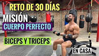 Rutina de Brazos Misión Cuerpo Perfecto 42 Minutos Ejercicios para Quemar Grasa y Ganar Músculo [upl. by Kenzie]