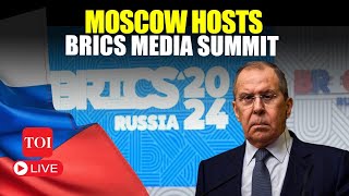 Moscow LIVE I Russian FM Lavrov Opening Remarks I BRICS Media Summit I BRICS Latest News [upl. by Hagood]