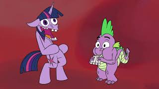 Twilight and Spike dancing on taco tuesday [upl. by How]